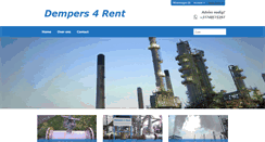 Desktop Screenshot of dempers4rent.nl