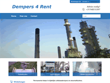 Tablet Screenshot of dempers4rent.nl